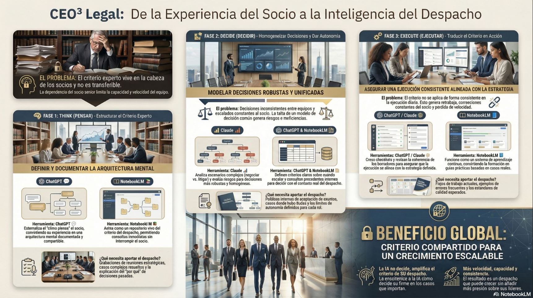 (Parte 2 de 2) – CEO³ Legal con IA (Think · Decide · Execute) ⚖️🤖