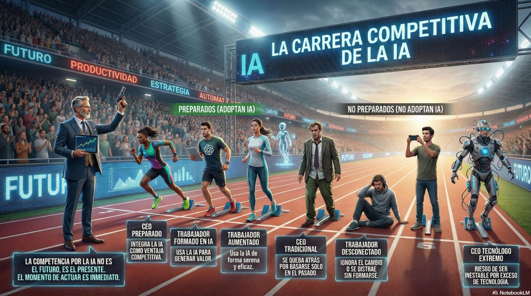 🏁 CEO, la carrera competitiva de la IA ya ha empezado.